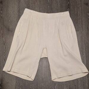 Chrome Hearts Cream Waffle Knit Shorts Oversized Mens Small